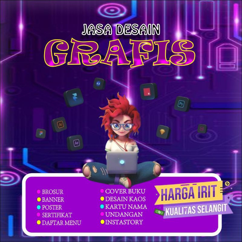 JASA DESAIN GRAFIS DAN PERCETAKAN