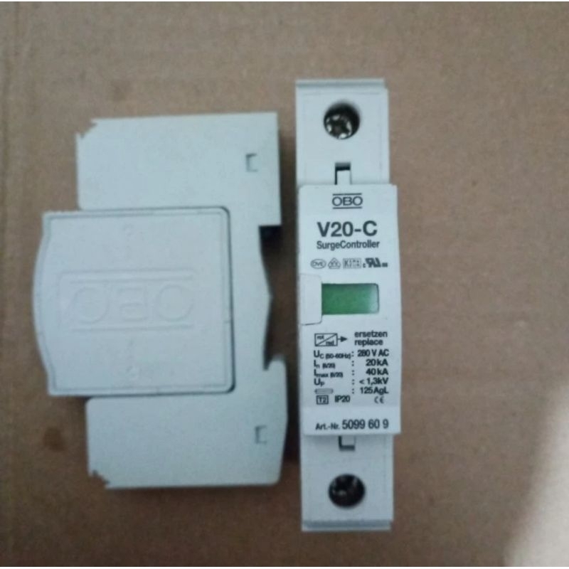surge arrester obo 1p v20 280v