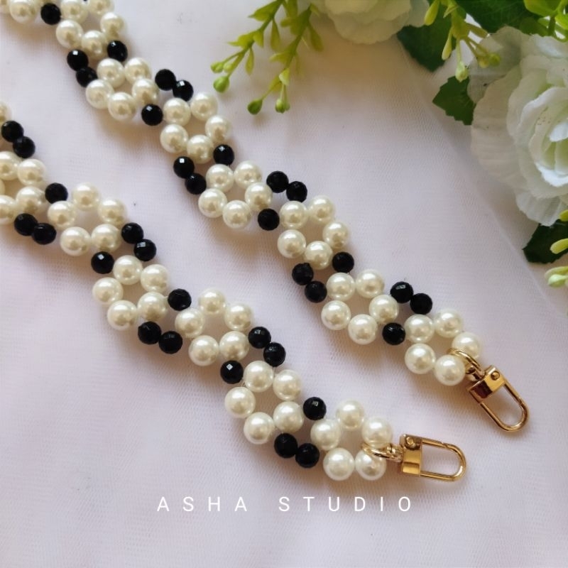 VINCA - PEARL STRAP BAG / strap tas mutiara