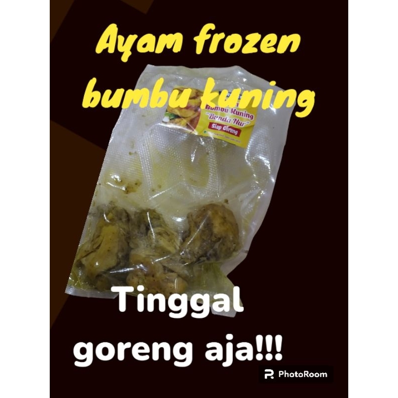 

Ayam ungkep bumbu kuning fresh frozen food tinggal goreng dan sajikan