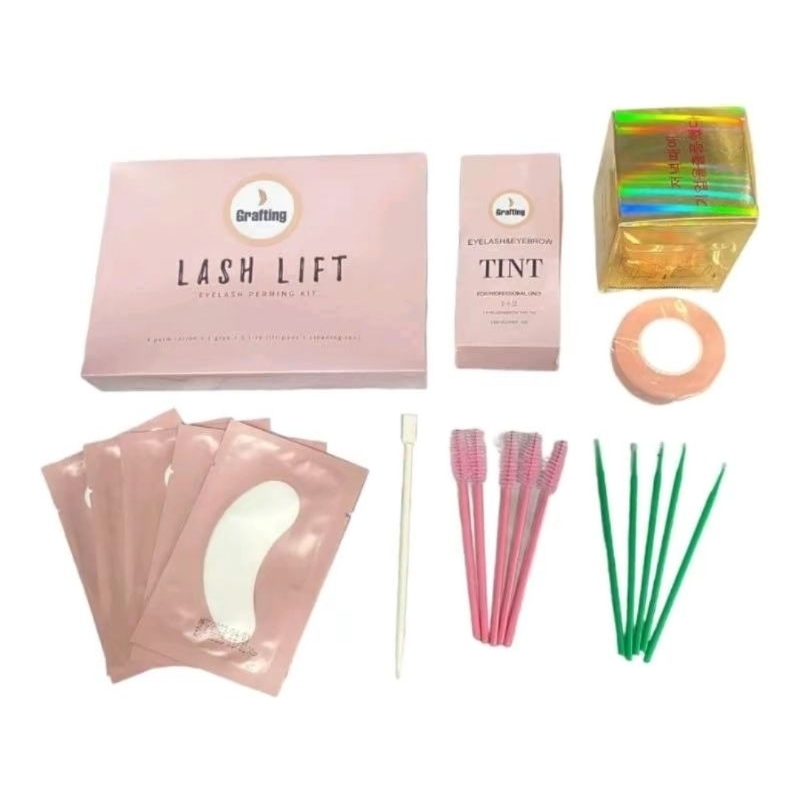Paket Lash Lift Murah Paket Komplit Untuk Pemula Keriting Bulu Mata TERMURAH Halal