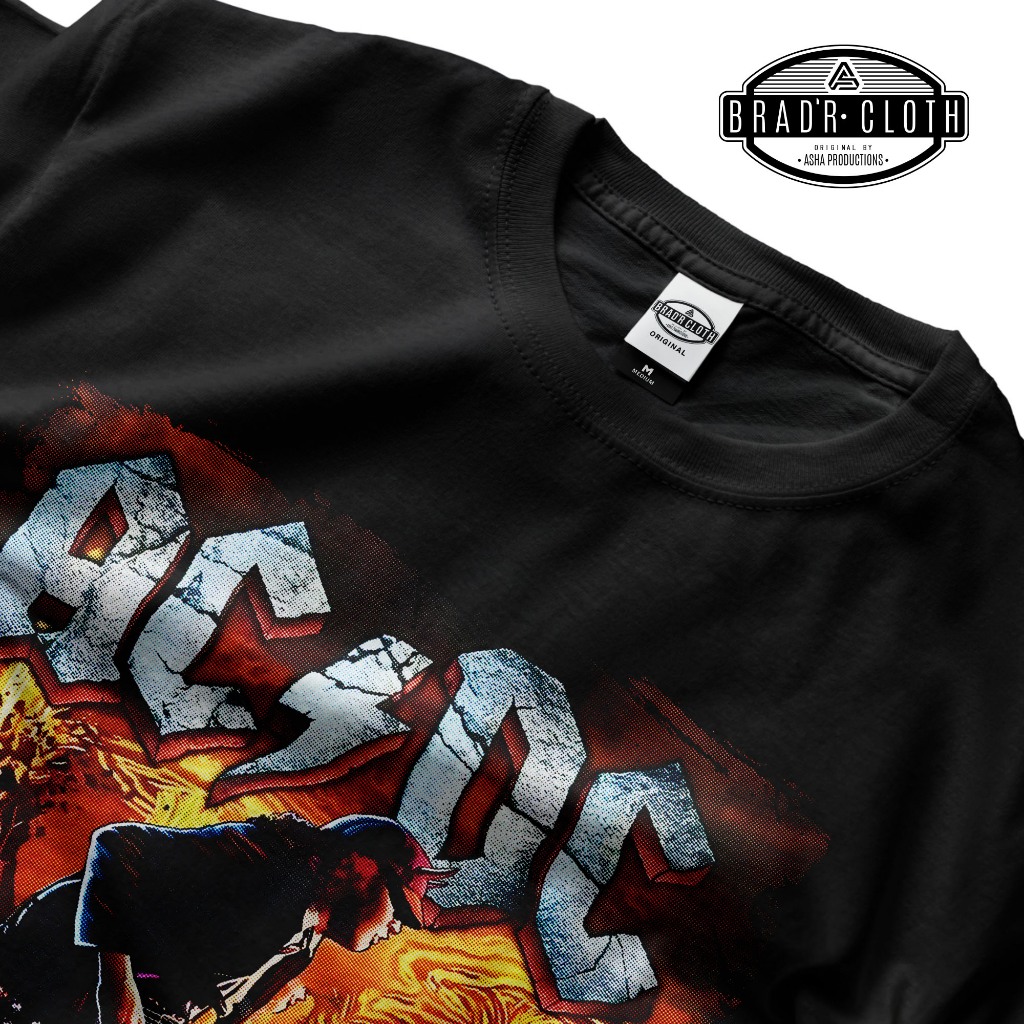 ACDC T-SHIRT 01 | COTTON COMBED 24S | BRAD'R CLOTH ORIGINAL | KAOS