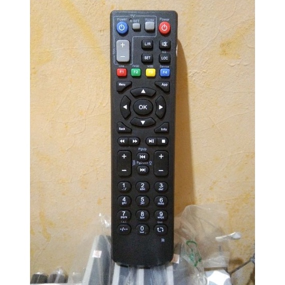 qn REMOT REMOTE RECIEVER STB ANDROID TV BOX ZTE B86HB76H Baru