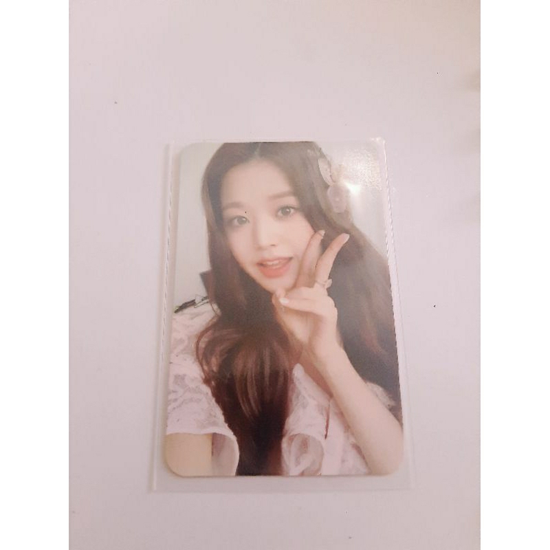photocard official iz*one wonyoung secret time