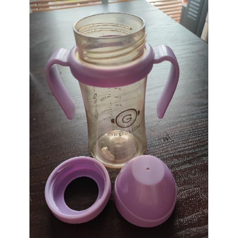 Grosmimi botol susu 300 ml preloved