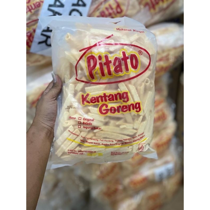 

snack kentang goreng PITATO