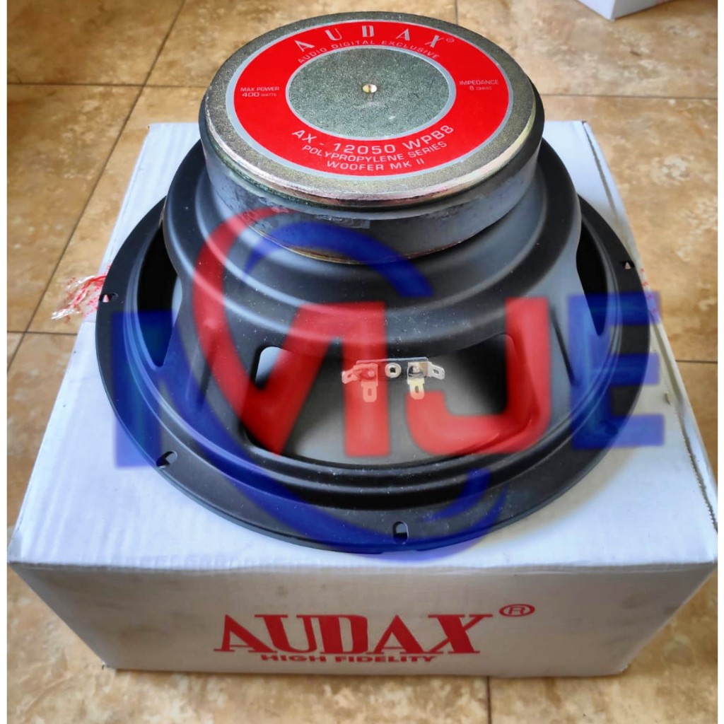 Speaker Audax woofer 12" Audax 12050 magnet besar