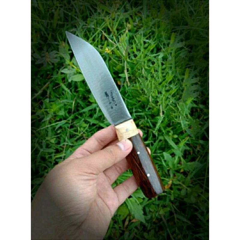 PISAU DAPUR +SARUNG HANDLE KAYU AREN SENYAWA ANTI COPOT COD MEDAN SUMATRA UTARA