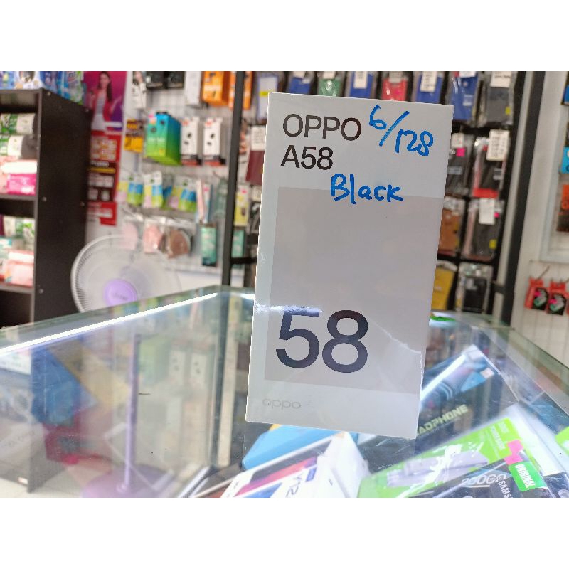 OPPO A58 RAM 6/128 ORIGINAL BARU NO REPACK