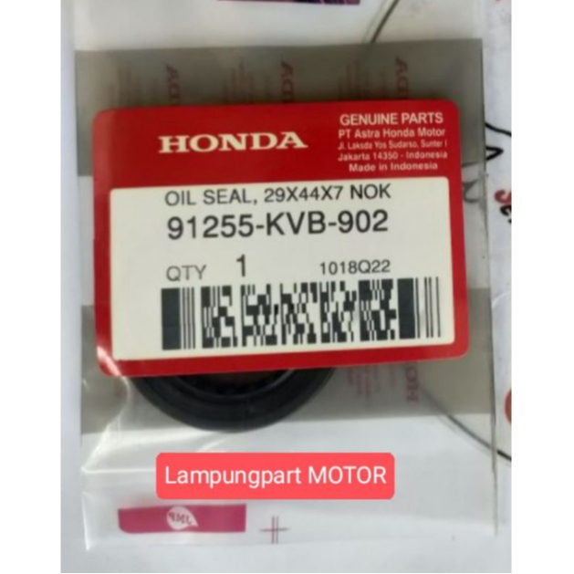 seal roda belakang beat 29x44x7 KVB