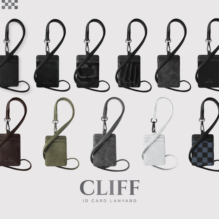 

COD NEWPRODUCT Ray Clyn ID Card Lanyard Name Tag Lanyard ID Cardholder Kulit Gantungan Kartu ID