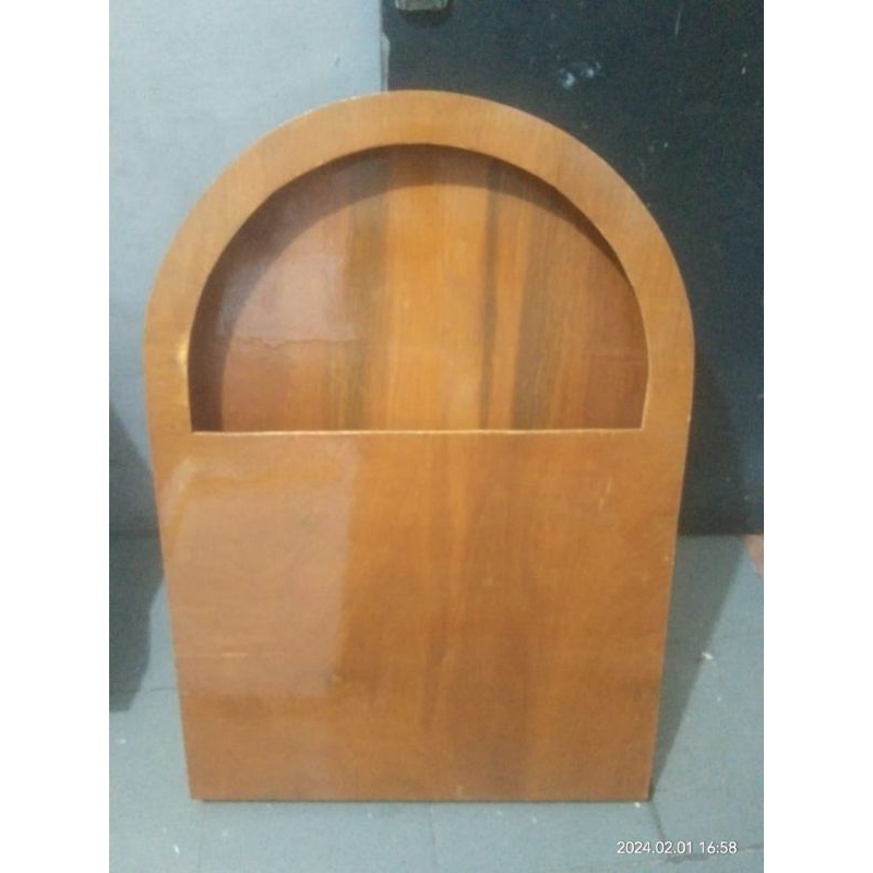 

flower box singane UK 60x90x5 warna .putih@hitam plitur