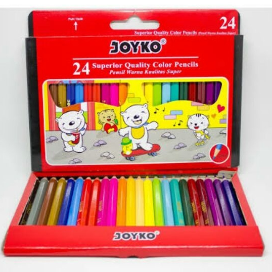 

Pensil 12 dan 24 Warna Panjang Joyko
