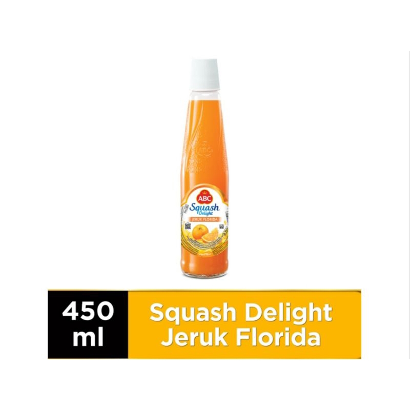 

ABC Squash Delight Jeruk Florida 450 ml/Sirup ABC Jeruk