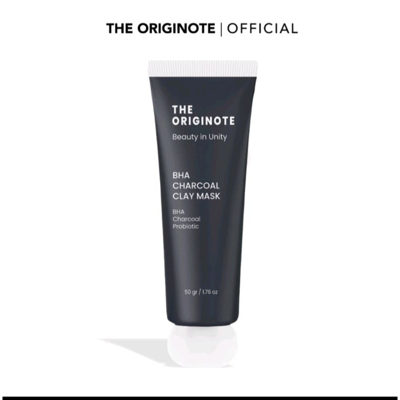 The Originote Charcoal Clay Mask | Masker Wajah Charcoall The Originote