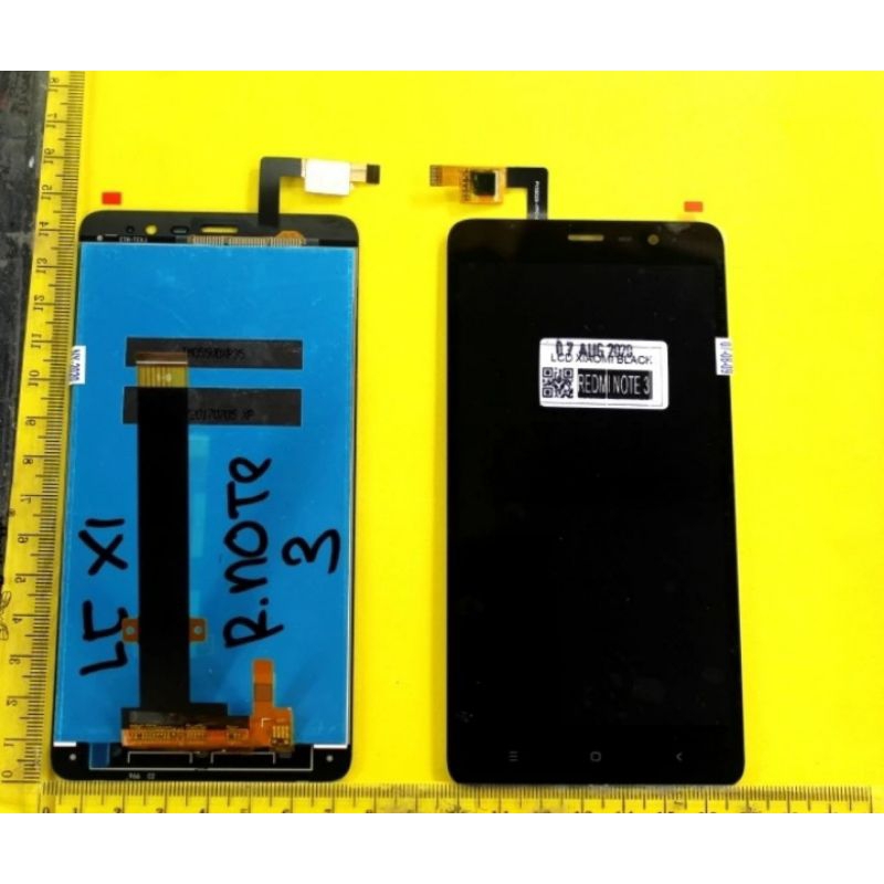 LCD XIAOMI REDMI NOTE 3 HITAM ORIGINAL