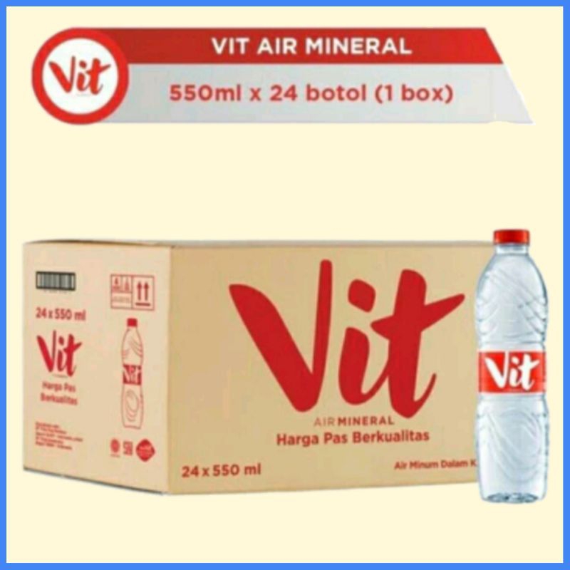 

1 Dus Vit 550 ml ( Isi 24 Pcs)