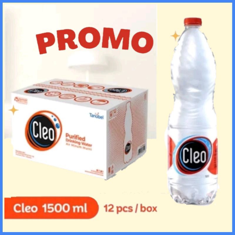 

Cleo Air Murni Botol 1500 Ml ( Isi 12 Pcs/ Dus)