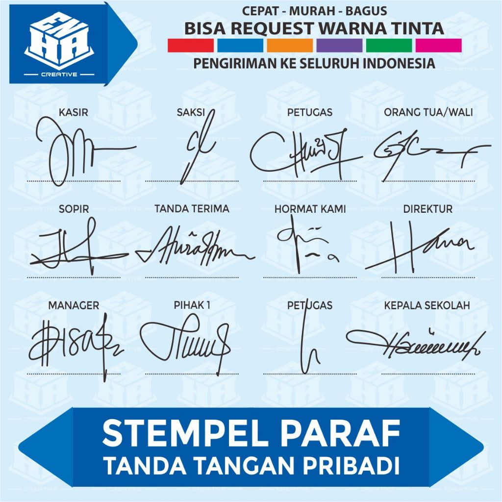

Stempel ttd / stempel paraf / stempel otomatis / stempel flash / stempel murah
