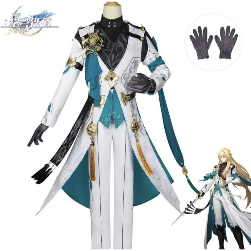 Second [READY] Fullset (XL) - Luocha Honkai Star Rail Costume Cosplay