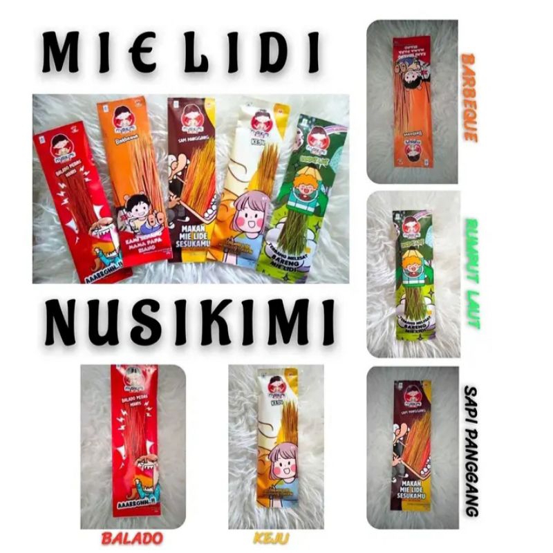 

Mie Lidi Nusikimi 1Pcs