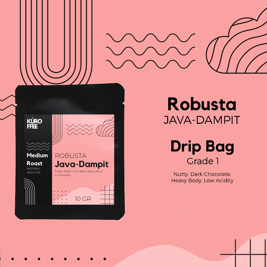 

Robusta Dampit Drip Bag (Kopi Instan Filter) 10 gram