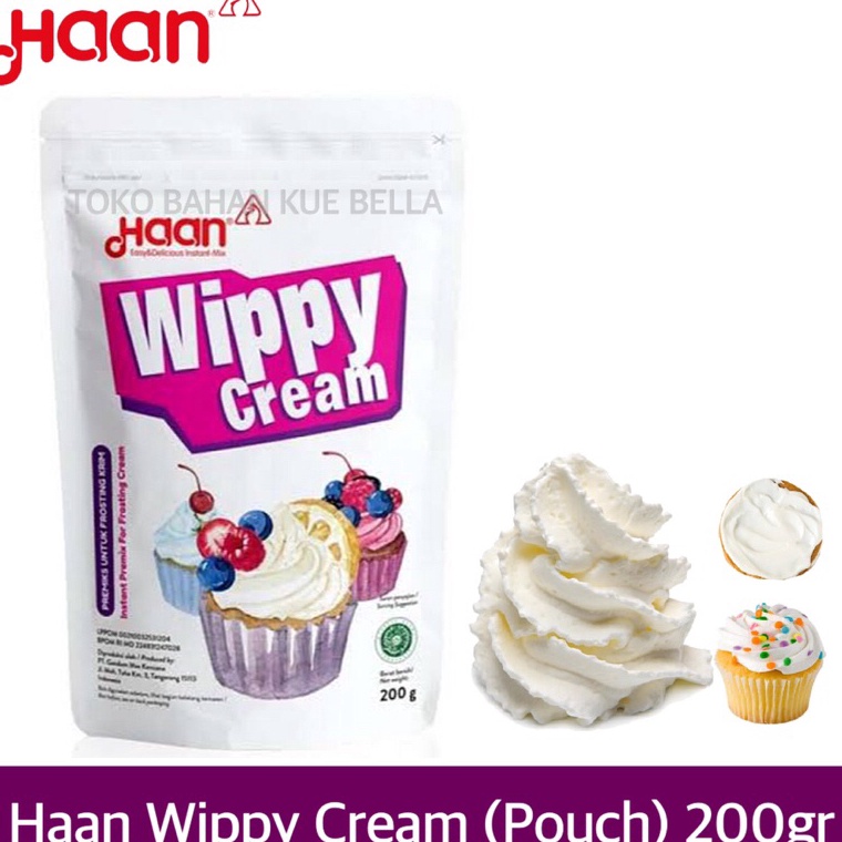 

PENJUALAN CEPATBEST SELLER Haan WIPPY CREAM 2gr POUCH Whipped Cream Bubuk