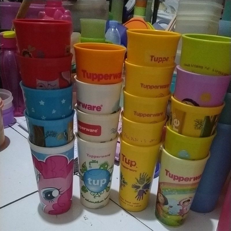 paket funtumbler Tupperware second
