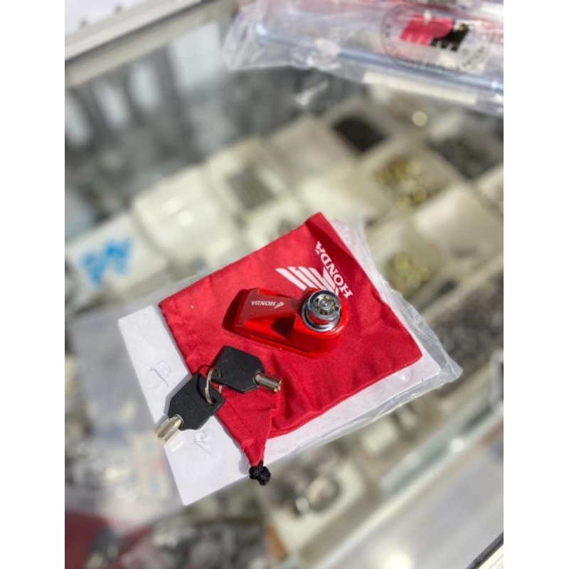 KUNCI CAKRAM KUNCI PIRINGAN MOTOR ANTI MALING HONDA BERKUALITAS