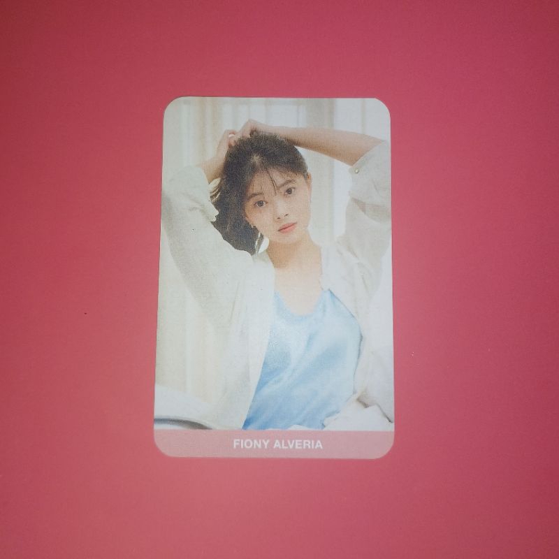 Photocard PC JKT48 Fiony Kalender 2023 Morning Call