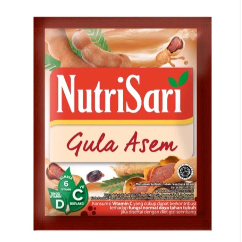 

NutriSari Gula Asem 40 Sachet