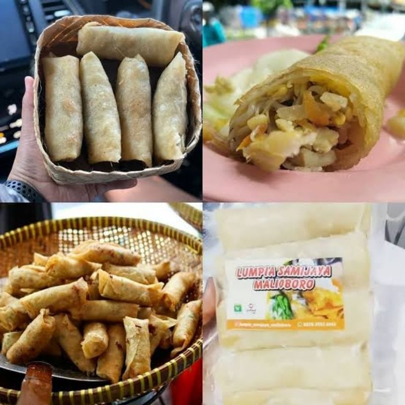 

Lumpia Samijaya isi 4 paket box dikemas vacuum