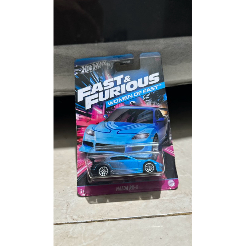 Hotwheels FastFurius Mazda Rx-8 Blue