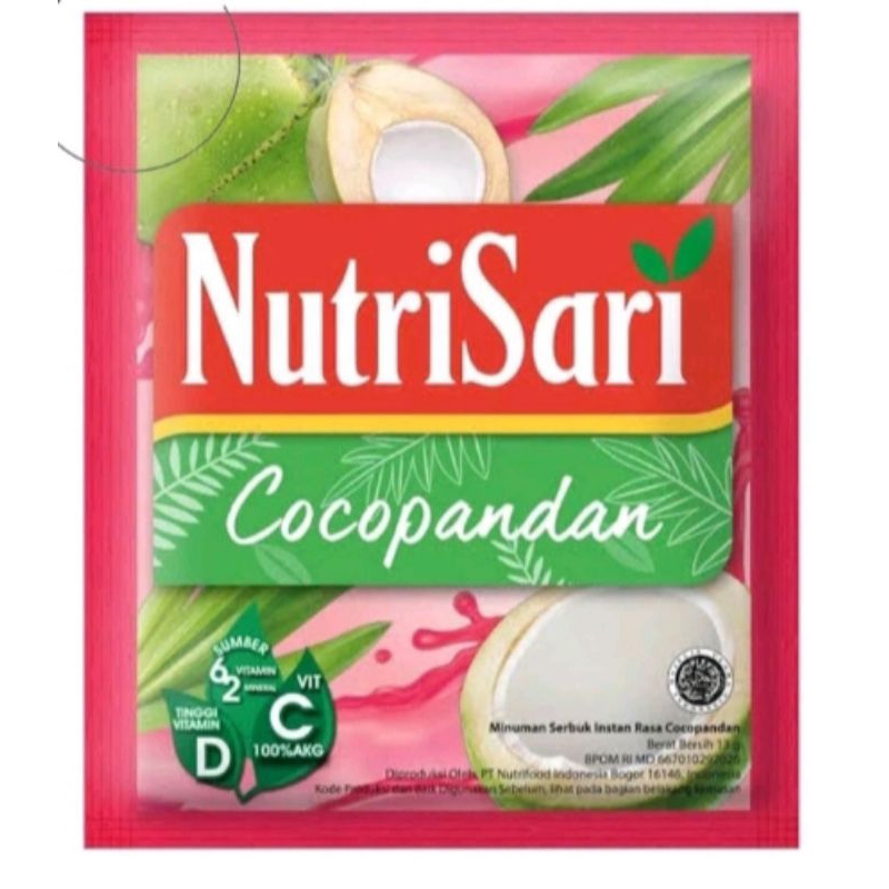 

NutriSari CocoPandan 40 Sachet