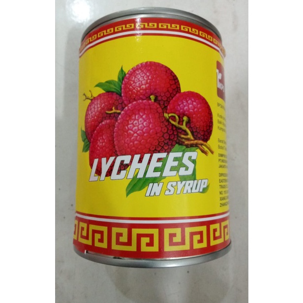 

Terlaku Buah Lychee Kaleng Leci Kaleng Lychee In Syrup IKPS Brand 567Gr