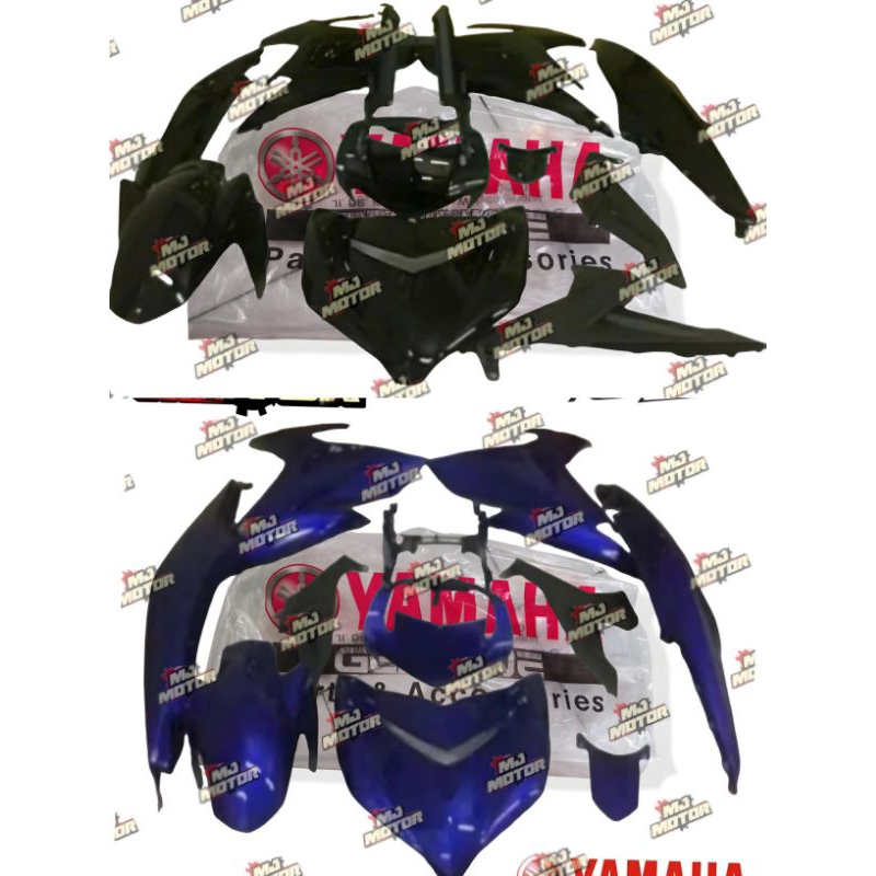 COVER FUL FULL SET BODY HALUS MX KING 150 V1 2PV ORIGINAL YAMAHA
