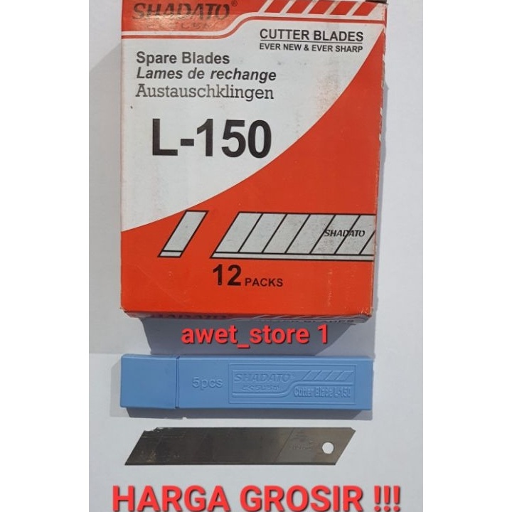 

SALE Isi Refill Cutter Besar L15 SHADATO 12 Tube 5 pc