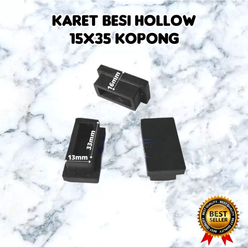 KARET BESI HOLLOW 15X35 KOPONG / KARET HOLLOW