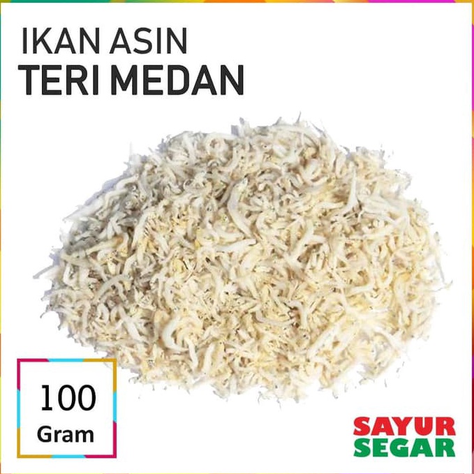 

READY STOK Ikan Asin Teri Nasi Medan 1G