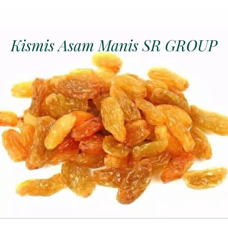

VIRAL Kismis Asam Manis Original 1 Kg Kismis Golden Raisin Grosir Kismis Asem Manis