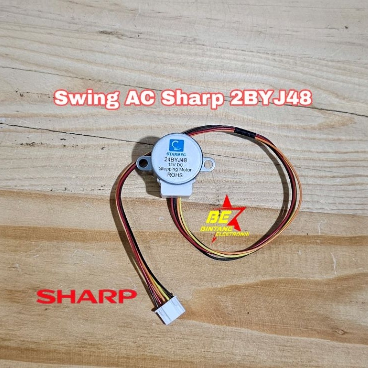 cz Swing AC Sharp 2BYJ48 Rotari Sinkronus AC Sharp z Terlaris
