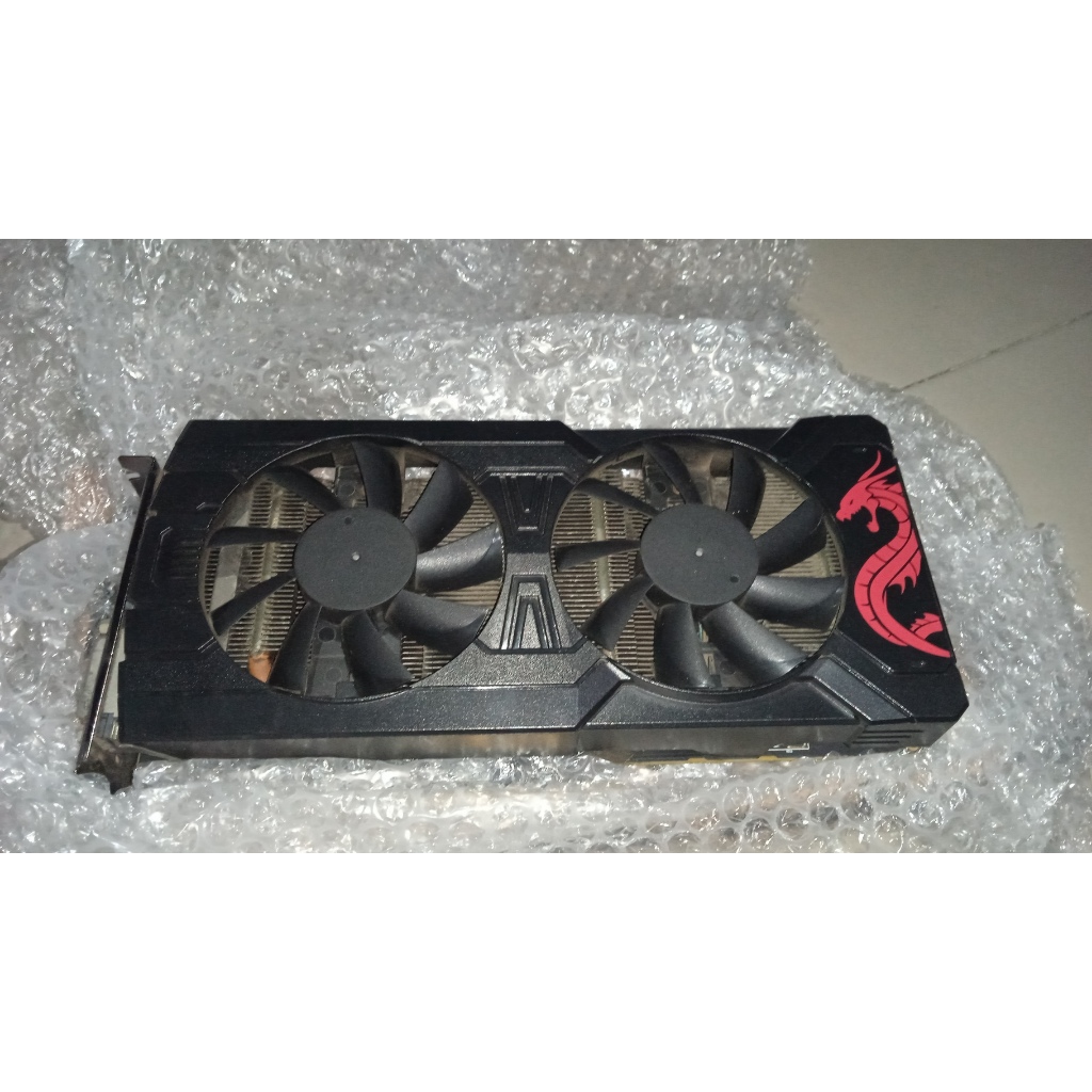 RX 570 4GB GDDR5 POWERCOLOR REDDRAGON SECOND SETARA GTX 1050 TI