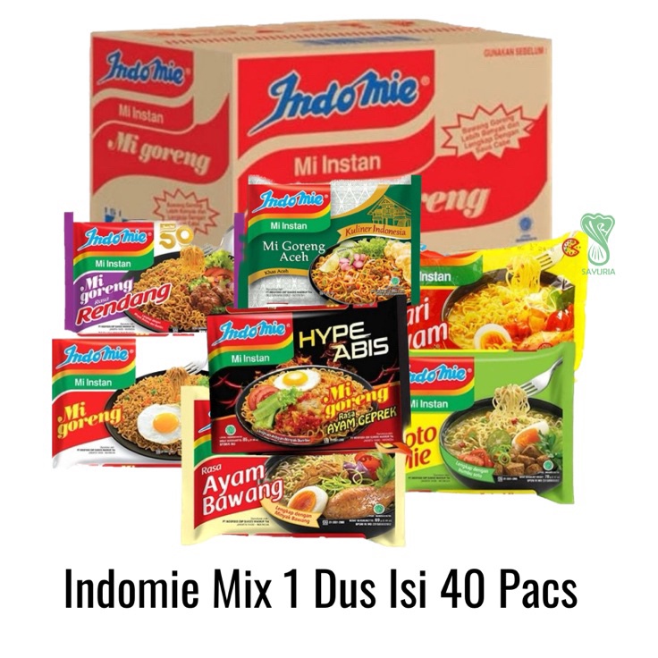 

Jangan Sampai Kehabisan Indomie Mix 1 Dus Isi 4 Pcs Exp 8224