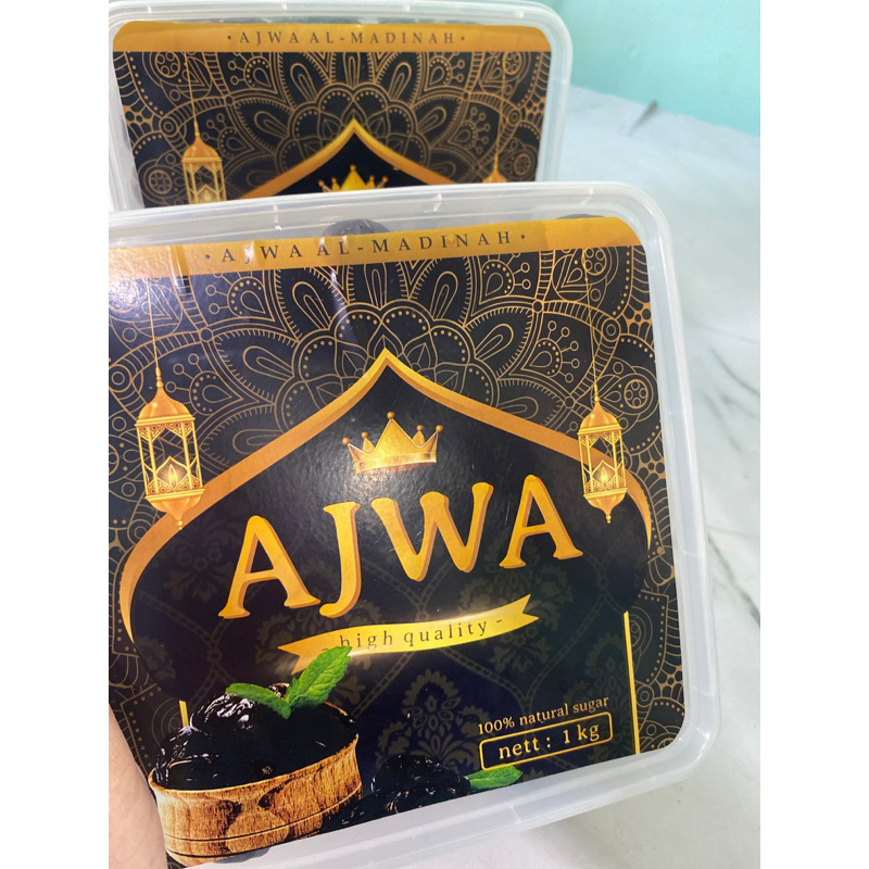 

kurma Ajwa premium ukuran 1 kg