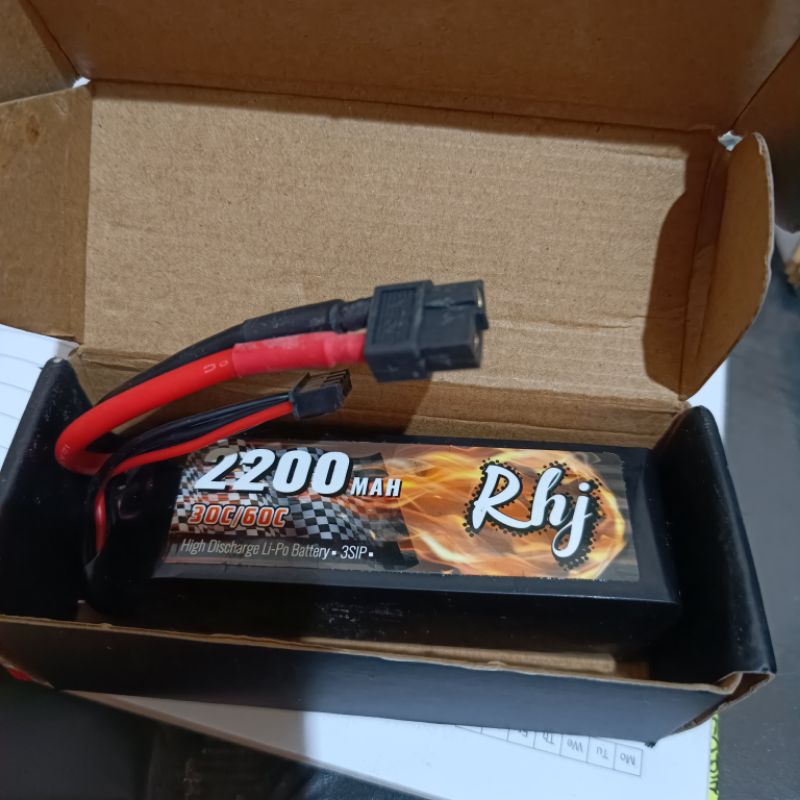 [murah] Battery Lipo RHJ 3S 2200mAh 30C - 60C (mulus)