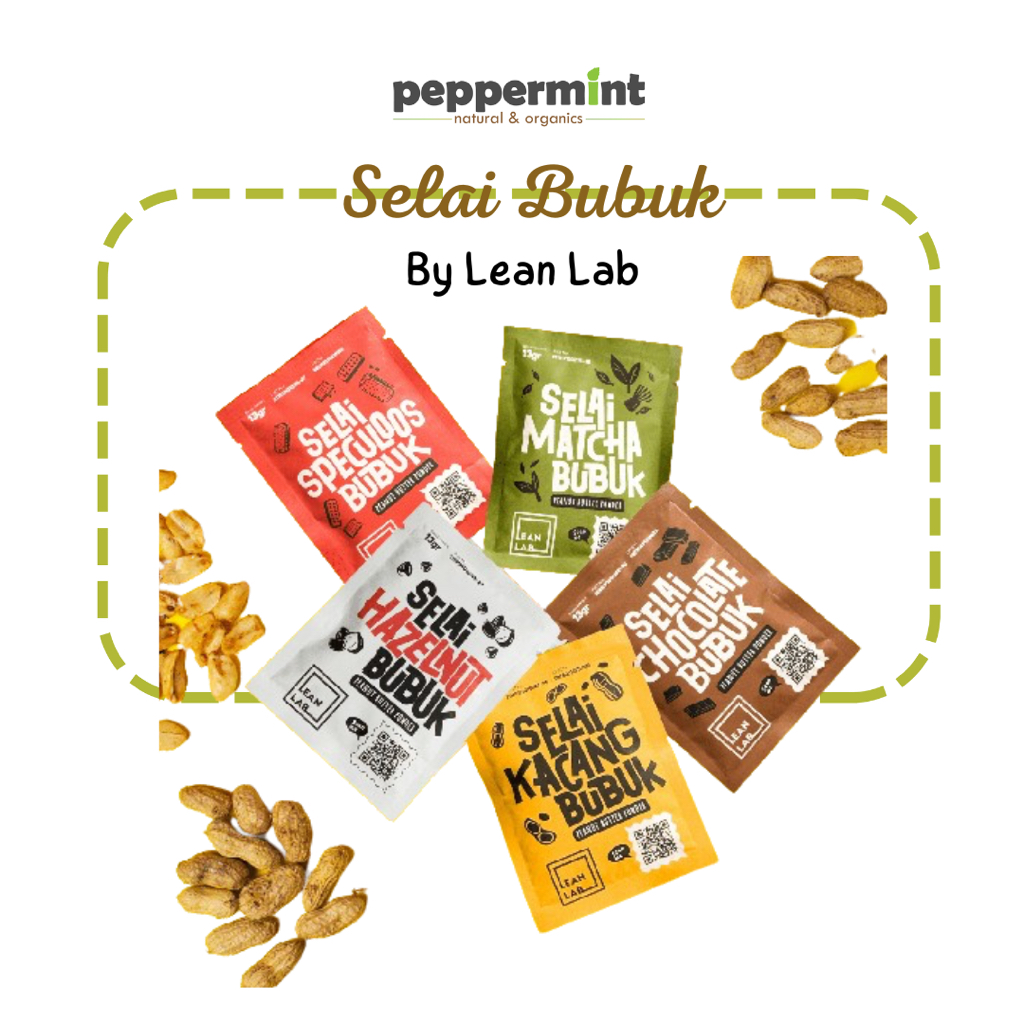 

Lean Lab Peanut Butter to Go (13 gr) / Selai Kacang Bubuk