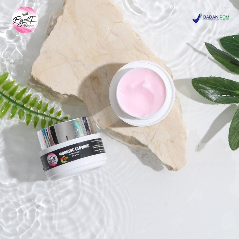 MORNING GLOWING KRIM PEMUTIH WAJAH FARMA WHITENING SKINCARE BPOM KOREA HALAL COWOK PRIA BUMIL BUSUI 