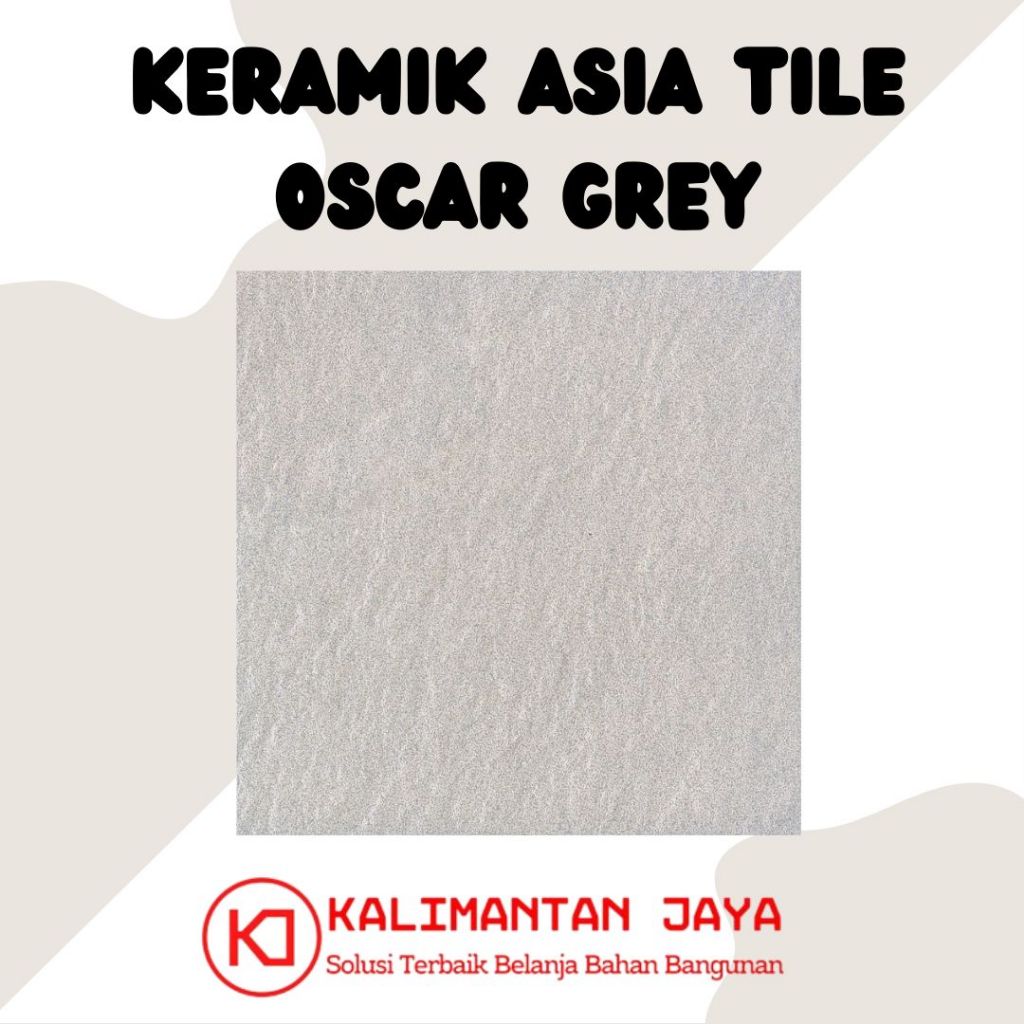Keramik Lantai Asia Tile Oscar Grey