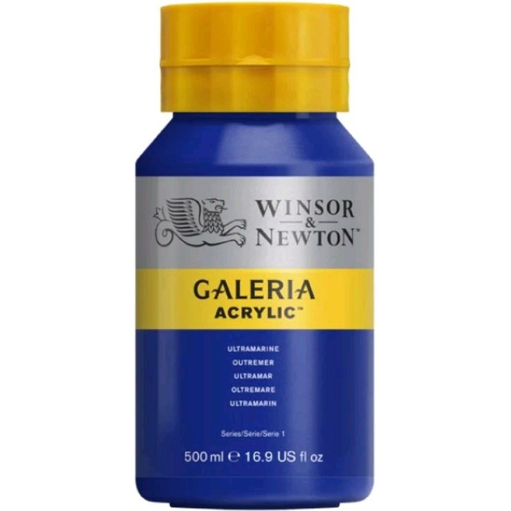 

Galeria Acrylic Colour 500 ml Ultramarine Winsor & Newton