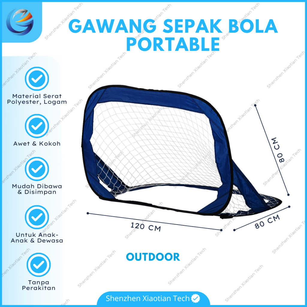 Gawang Bola Anak | Gawang Bola Mini | Gawang Futsal Portable | Soocer Goal Football | Gawang Sepak B